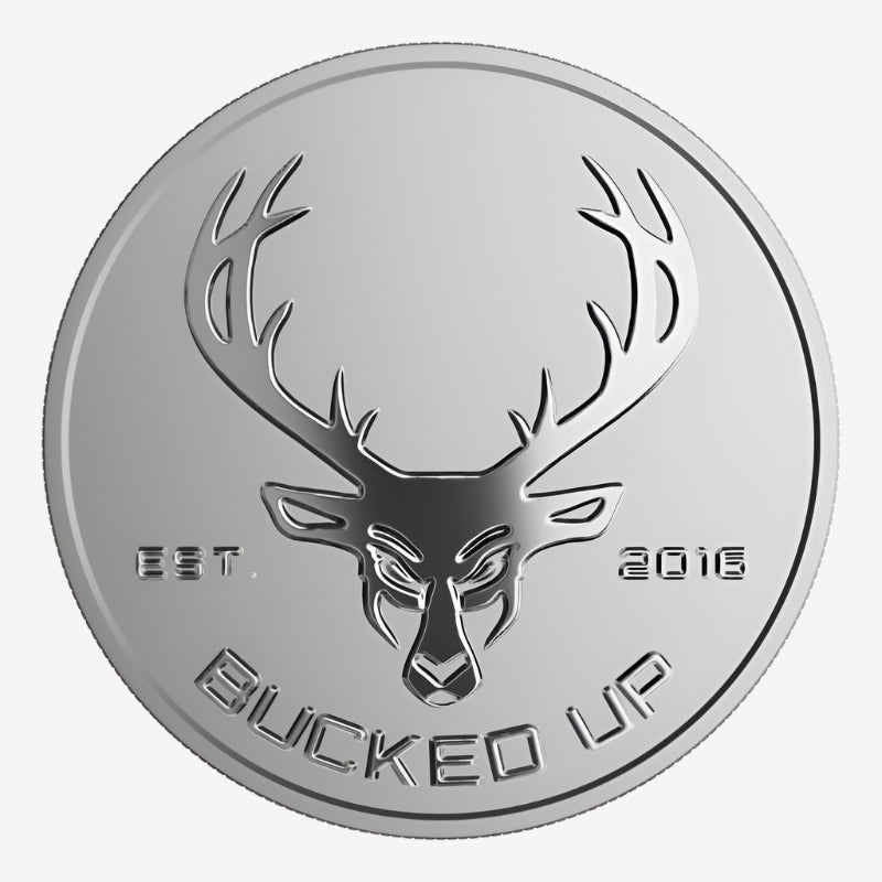1 oz Silver BUCKED UP Round